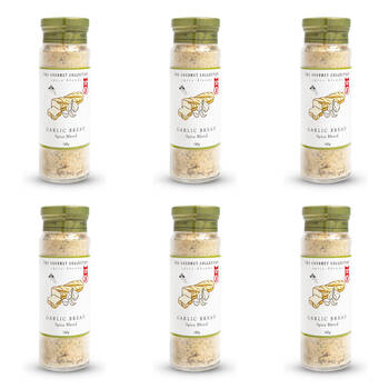 6PK Hot Shots The Gourmet Collection Spice Blend Garlic Bread 156g Seasoning