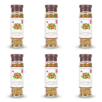 6PK Hot Shots The Gourmet Collection Spice Blend Oregano Basil &Tomato 66g Seasoning