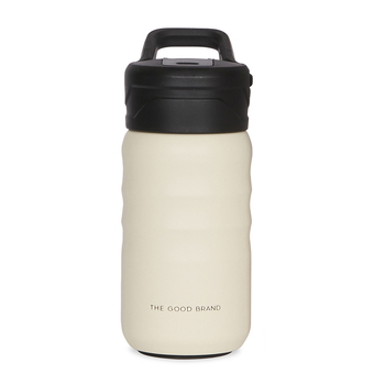 The Good Brand 355ml Small Insulated Drink Bottle - Natural