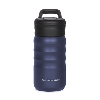 The Good Brand 355ml Small Insulated Drink Bottle - Navy
