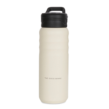 The Good Brand 709ml Large Insulated Drink Bottle - Natural