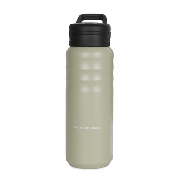 The Good Brand 709ml Large Insulated Drink Bottle - Sage