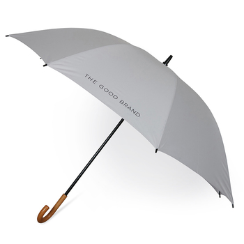 The Good Brand Recycled Pongee Fabric Umbrella - Ecru