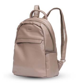 Tosca Casual Outdoor Travel Compact Backpack - Taupe