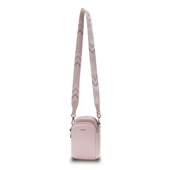 Tosca Crossbody Mini Utility Phone Bag 19x12cm - Pink