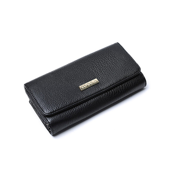 Tosca Women's/Ladie's Card/Cash Holder Wallet Purse - Large Black