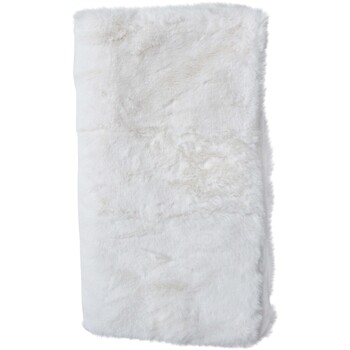 LVD 200cm Throw Faux Room Blanket Plush Comfort Cloth Ivory White