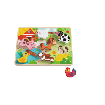 Tooky Toy Chunky Puzzle - Farm