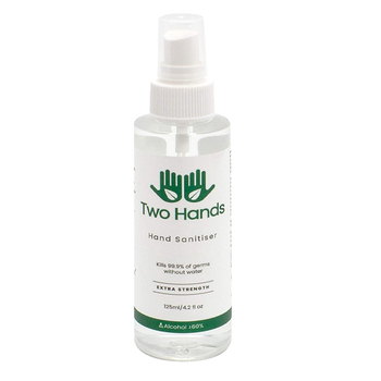 Two Hands 125ml Hand Sanitiser Spray