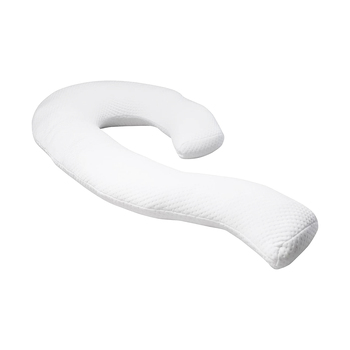 Vistara Sound Sleep Ergonomic U-Shape Full Body Pillow 111x63x15cm White