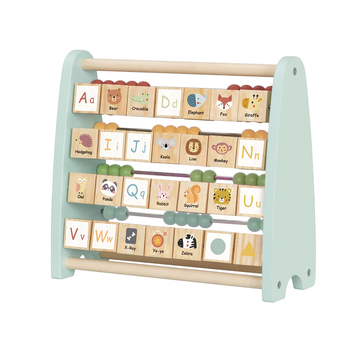 Tooky Toy My Forest Friends Double Sided Abacus Kids Learning 2y+