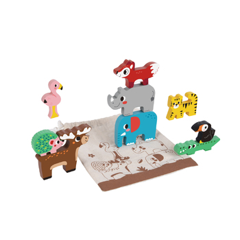Tooky Toy Stacking Animals Blocks