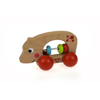 Tooky Toy Animal Roller-Hippo