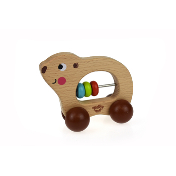 Tooky Toy Animal Roller-Bear