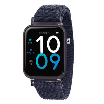 Tikkers Time Series 13 Smart Watch w/ Adjustable Straps - Navy Blue