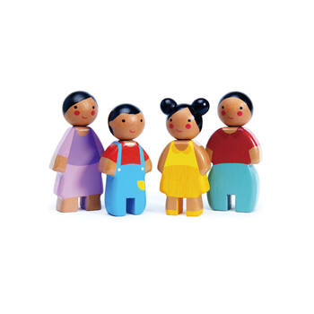 Tender Leaf Toys Wooden Sunny Doll Family Set Kids 3y+