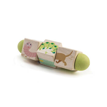 Tender Leaf Toys Wooden Twisting Cubes Kids/Children Toy 18m+