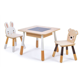 Tender Leaf Toys Forest Wooden Table & Chairs Kids Toy 3y+