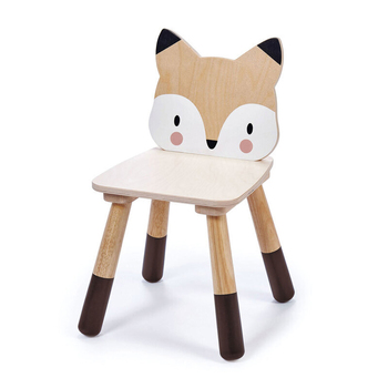 Tender Leaf Toys 48cm Forest Fox Wooden Kids Chair 3y+