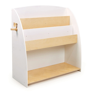 Tender Leaf Toys 81x77cm Wooden Forest Bookcase Kids Book Organiser 3y+