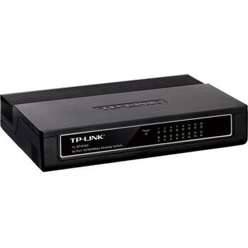 16 PORT ETHERNET SWITCH / HUB DESKTOP 10/100M TP-LINK