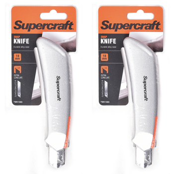 2PK Supercraft 18mm Multipurpose Ultilty Snap Knife Set