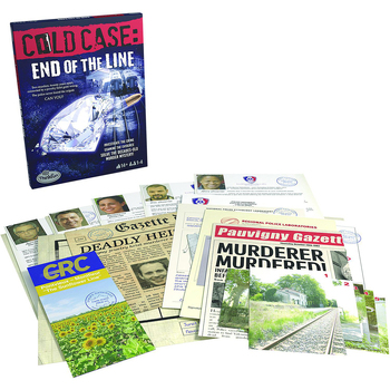ThinkFun Cold Case: End of the Line Puzzle/Problem Solving Game 14y+