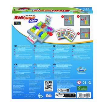 ThinkFun Rush Hour Junior Kids/Family Logic Game Toy 5y+