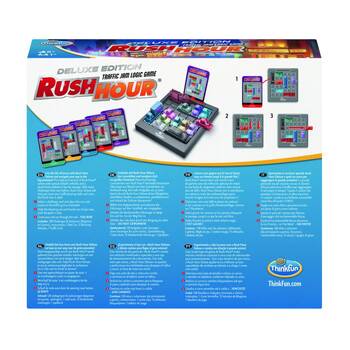 ThinkFun Rush Hour Deluxe Kids/Family Logic Game Stem Toy 8y+