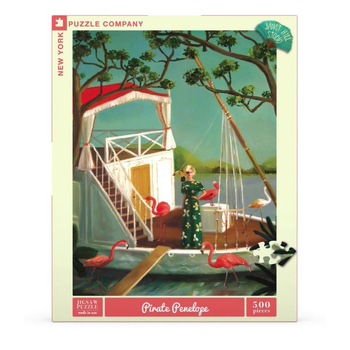 500pc New York Puzzle Co Janet Hill Jigsaw Puzzle 60cm Pirate Penelope 10+