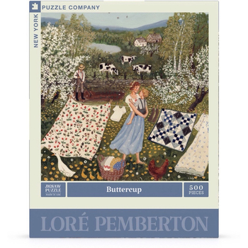 500pc New York Puzzle Company Loré Pemberton Puzzle 48x67.5cm Buttercup 10+