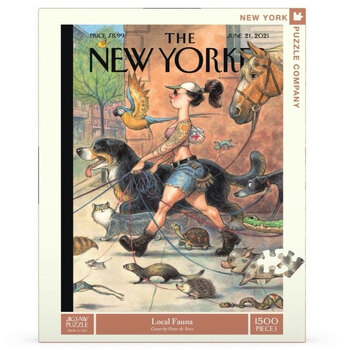 1500pc The New Yorker 60x83cm Local Fauna Puzzle 13y+