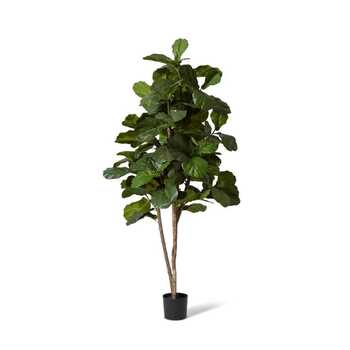 E Style 210cm Fiddle Tree Artificial Plant Decor - Green