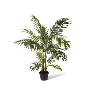 E Style 120cm Palm Areca Artificial Potted Plant - Green