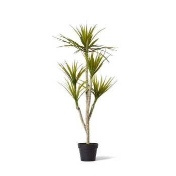 E Style 116cm Yucca Tree Artificial Potted Plant - Green