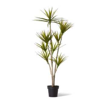 E Style 150cm Yucca Tree Artificial Potted Plant - Green