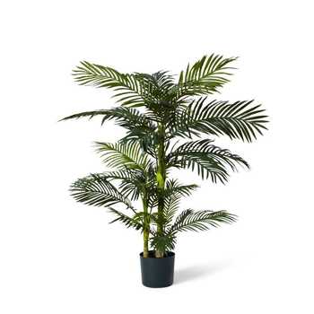 E Style 152cm Palm Cane Artificial Potted Plant - Green