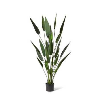 E Style 180cm Sky Bird of Paradise Artificial Potted Plant - Green