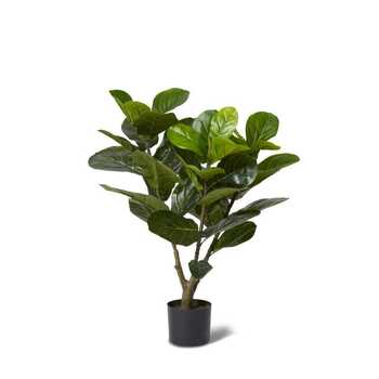 E Style 90cm Fiddle Tree Artificial Plant Decor - Green