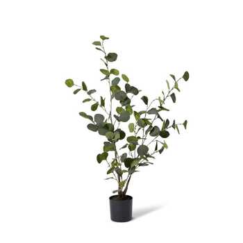 E Style 70cm Eucalyptus Tree Artificial Plant Decor - Green
