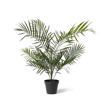 E Style 90cm Palm Areca Outdoor Artificial Potted Plant - Green