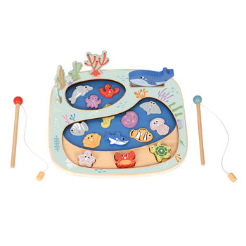 Tooky Toy Rockpool Fishing & Balance Game Kids/Childrens Toy 3y+