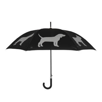 Esschert Design Umbrella Reflector Dogs Polyester/Iron Black