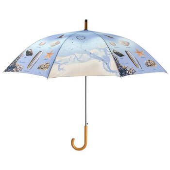 Esschert Design Seaside Children Umbrella Shade 120cm Blue