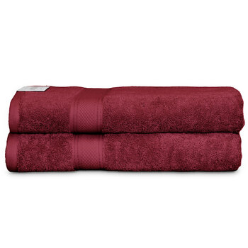 2pc Algodon St. Regis Collection Bath Sheet Berry