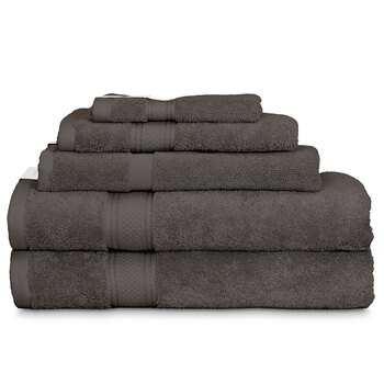5pc Algodon St. Regis Collection Towel Pack Charcoal