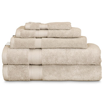 5pc Algodon St. Regis Collection Towel Pack Stone