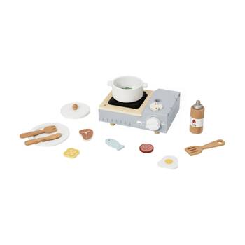 Tooky Toy Camping Stove Set Wooden Playset Kids/Children 3y+