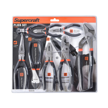 8pc Supercraft Multipurpose Gripping/Cutting DIY Pliers Set