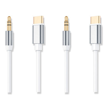2PK Sansai USB-C to 3.5mm Audio 150cm Cable